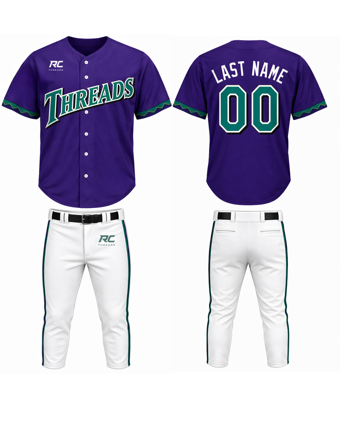 Custom Baseball Uniform (Top + Pants)